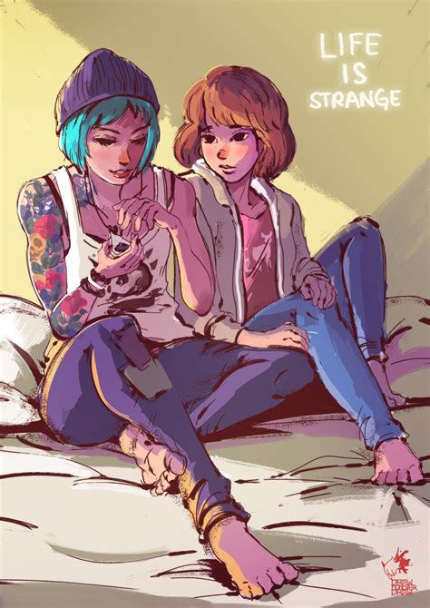 chloe and max fanart|Life is Strange .